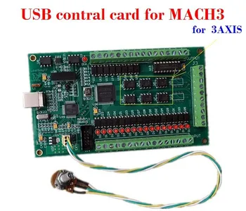 

NEW precise green CNC mach3 usb 3 Axis Controller card Kit,3pcs TB6600 4 Axis Stepper Motor Driver Board