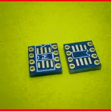 Электронный 10 шт. адаптер пластина один op amp двойной op amp поворот AD797/OPA627 переключатель smd dip pcb