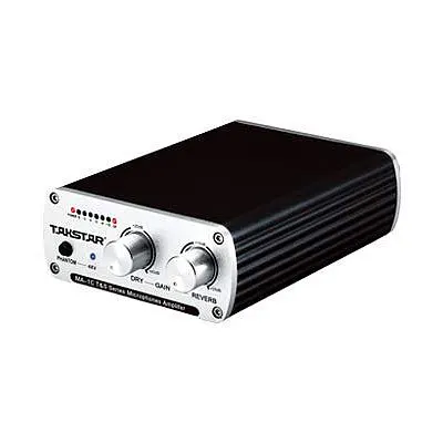 Takstar MA-1C Overcometh 3D аудио усилитель микрофонные предусилители с 48 в phantom power reverb источник питания