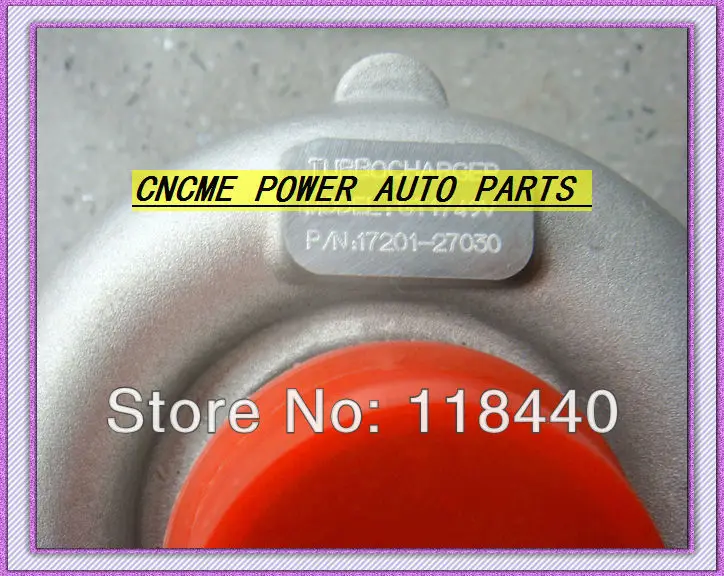 GT1749V 721164-0003 17201-27030 For TOYOTA RAV4,Previa Auris Avensis Picnic Estima 2001- 2.0L 021Y 1CD-FTV (4)