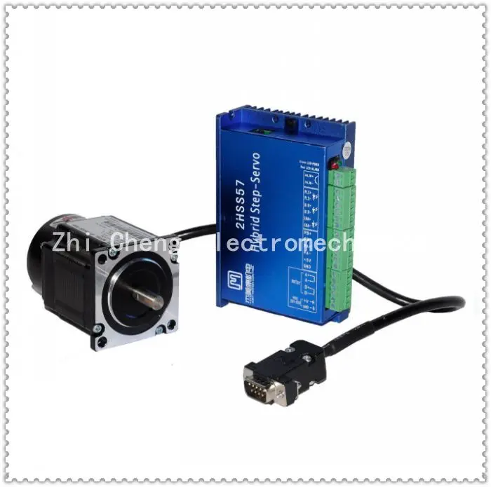 

57J1880EC-1000+2HSS57 Closed-loop step combined packages 2.2N.m Nema 23 Hybird closed loop 2-phase stepper motor driver