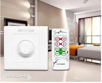 

0-10V LED Dimmer with IR remote/ wall mounted / 85-265V input /