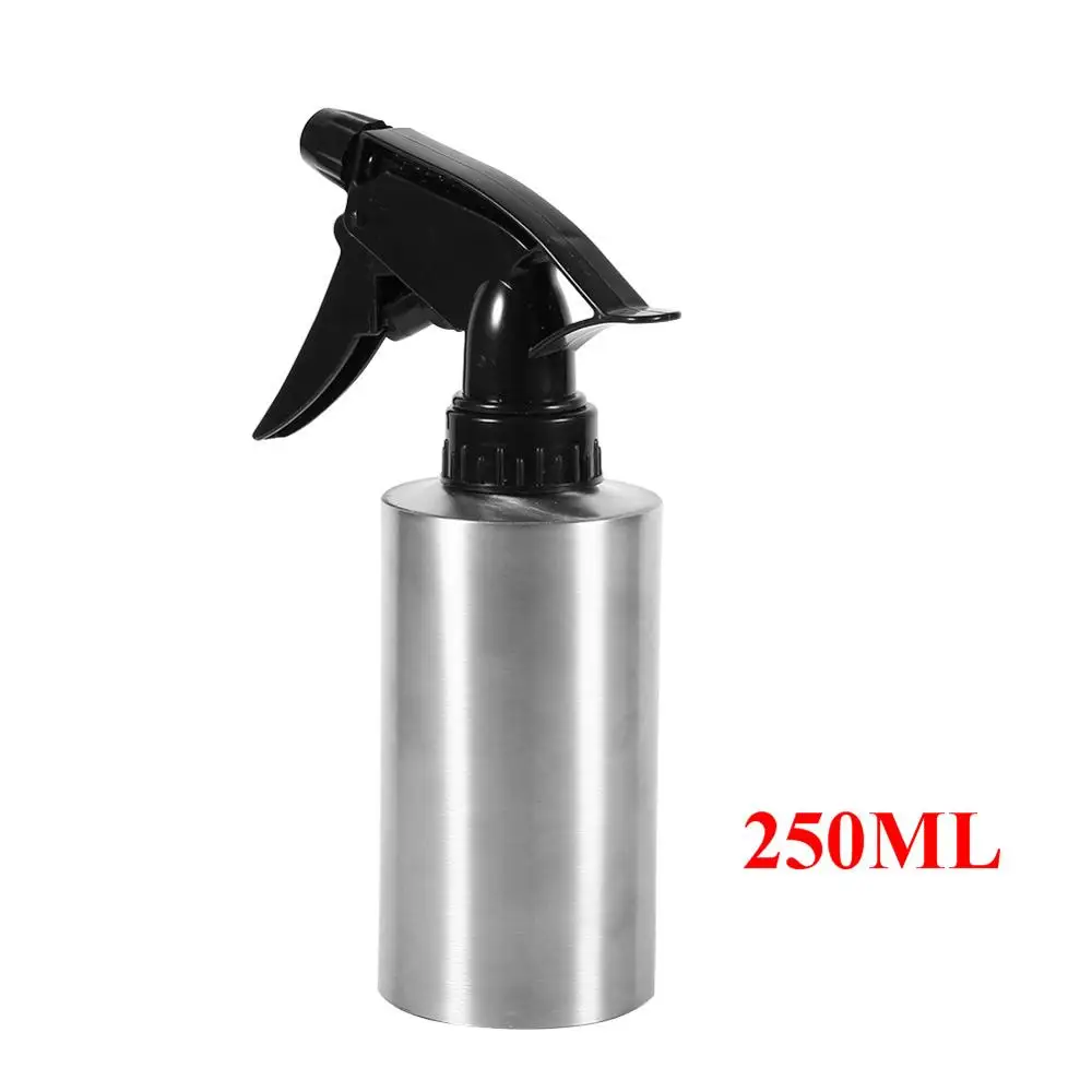 250ML Спрей из нержавеющей стали насос мелкий туман диспенсер уксус для опрыскивателей кухня оливковый Насос Распыления Бутылки барбекю инструменты полива банка - Цвет: 250ML