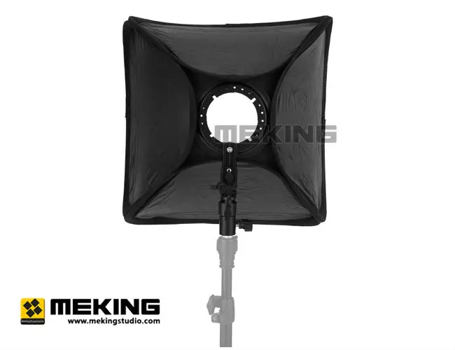 Meking E5050 софтбокс для вспышки Speedlite SpeedLight Flash 50 см 2" мягкая коробка с l-образным адаптером диффузор сумка для переноски