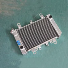ATV parts accessories aluminum alloy radiator ATV quad For Kawasaki Prairie 400 KVF400 1997-2002