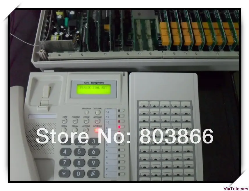 VinTelecom CP 1696 серии телефона PABX cp0448 АТС система с 4 линий x 48 доб