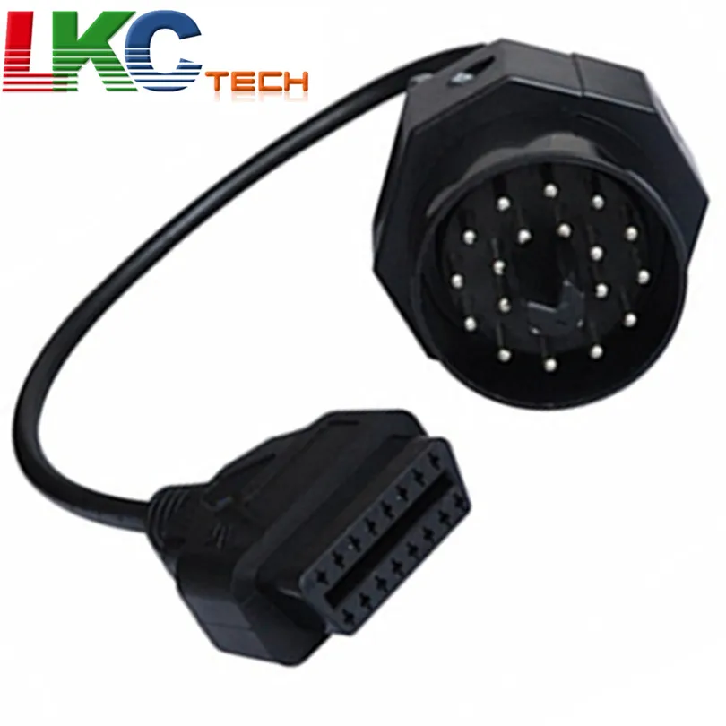 Топ Номинальный OBD II адаптер 20pin к 16pin Соединительный диагностический кабель с высоким качеством