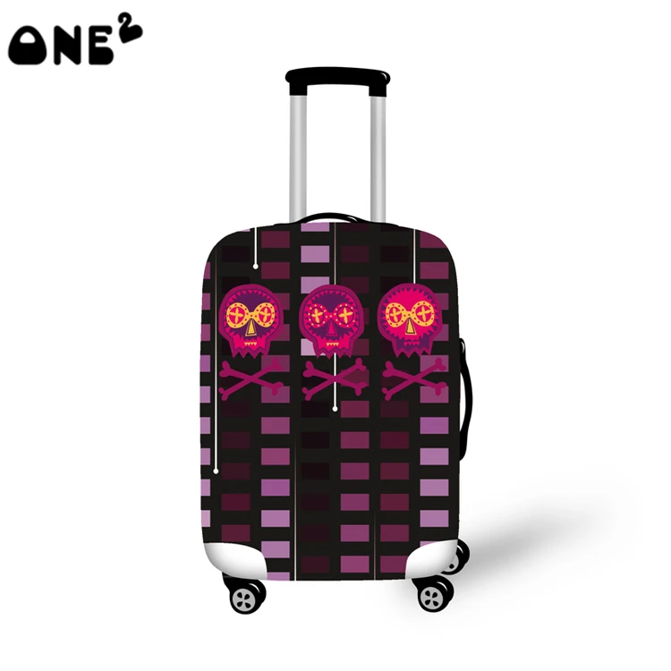 ONE2 Design Fashion travel luggage cover travel bag cover beautiful pictures for suitcase boys good quality