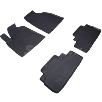 

For Lexus RX 2009-2015 rubber floor mats into saloon 4 pcs/set Seintex 82808 except versions with hybrid engine