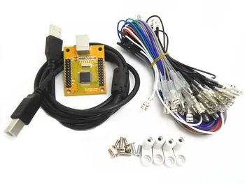 

4.8 Connector for PC PS 3 2 in 1 USB Driver 2 player mame arcade jamma to multicade USB Keyboard encoder