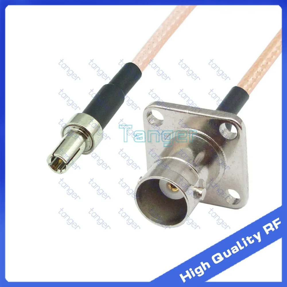 

RF cables 6inch TS9 male plug to BNC female 4hole panel with RG-316 RF Coaxial Pigtail Jumper cable 6" 15cm Tanger High Quality