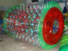 2016 PVC colorful inflatable water walking ball/ water paly equipment water roller ball aqua rolling ball