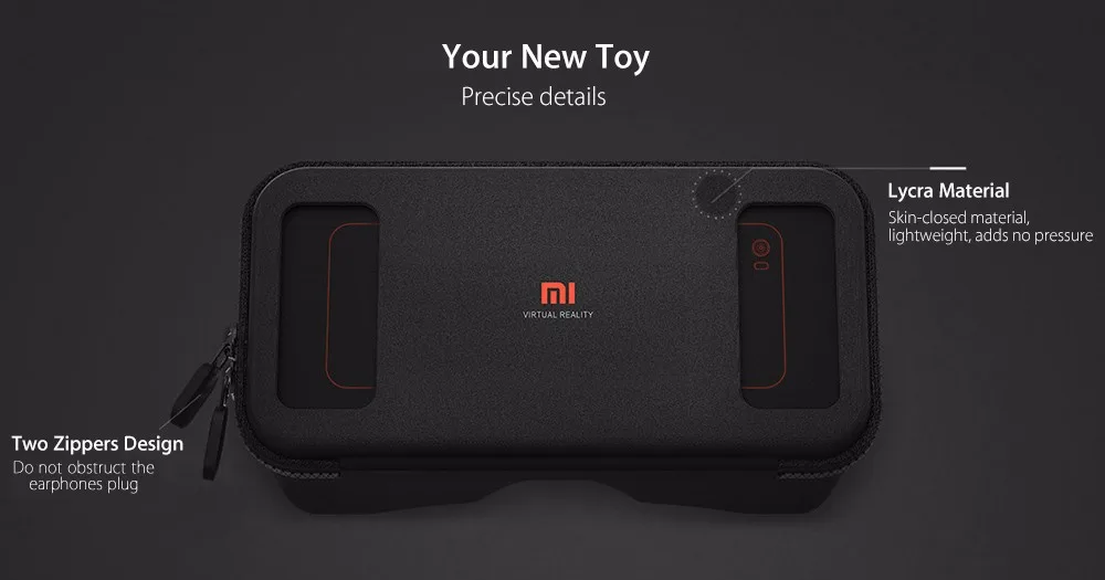 Xiao mi VR Виртуальная реальность 3D очки mi VR 1C коробка для Iphone 7 6 6s plus 4,7-5,7 дюймов мобильные телефоны Розничная коробка