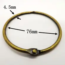 AliExpress продаж хорошо бронзовое занавес кольцо 10 шт./упак. кольцо для офиса коллекции прочное подвесное кольцо