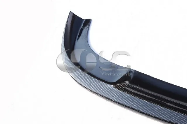 Углеродное волокно AKM Стиль передней губы подходит для 2008-2010 Mercedes Benz W204 C63 AMG