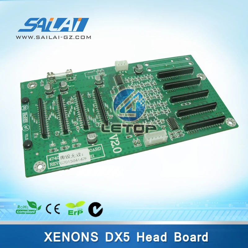 Запасные части для принтера xenons головная плата dx5 двухголовная каретная плата