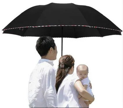 Креативный Британский складной зонт большого размера деловой солнечный и