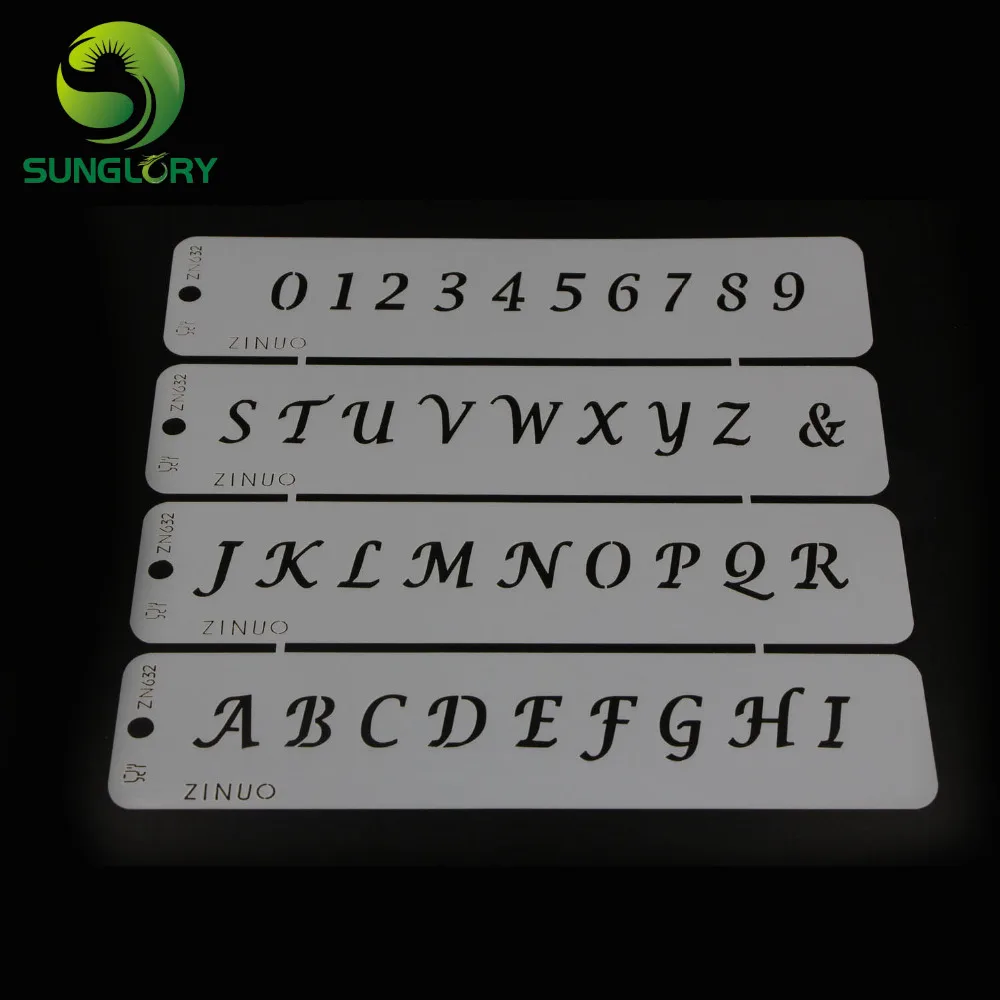 lettering stencil templates