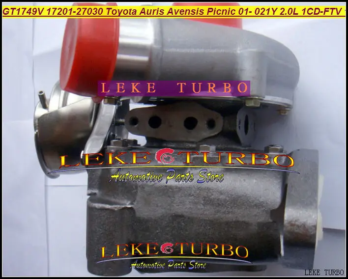 GT1749V 17201-27030 721164-0003 turbo for TOYOTA Auris Avensis Picnic Previa Estima 2001- 021Y 2.0TD 2.0L 1CD-FTV 115HP turbocharger (6)