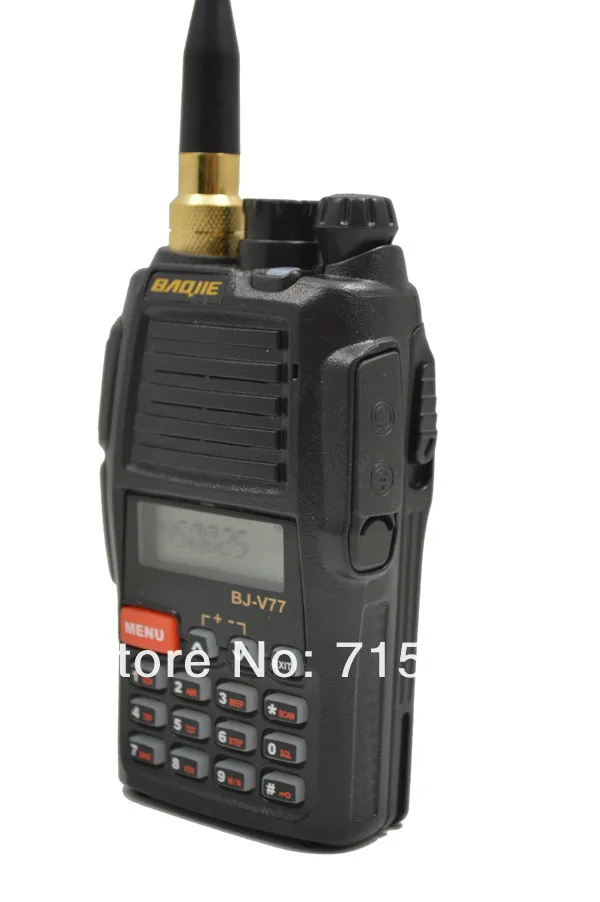 UHF 400-470 MHz 5 W 128CH BaoJie BJ-V77 Профессиональный FM портативный двухстороннее радио