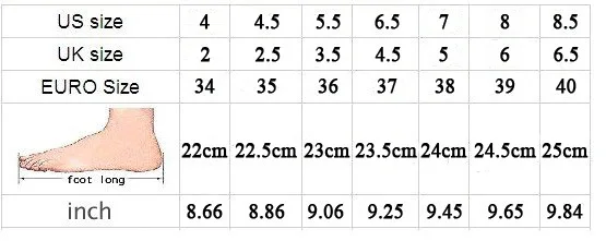 foot size