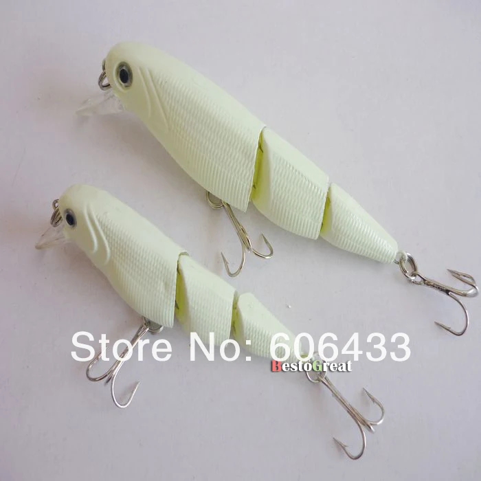 5 PCSFish VIB Crankbait фосфоресцирующая Приманка снасти Спиннер приманки 15 г/11 см