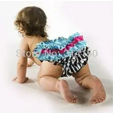 1 шт./лот, детская одежда шорты для малышей Летняя одежда штаны для девочек с бантом и разноуровневым кружевом