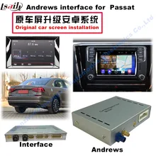 CAR VIDEO Interface Android OBD for 2014~ VW golf7 passat GPS Navigator Touch Screen Function