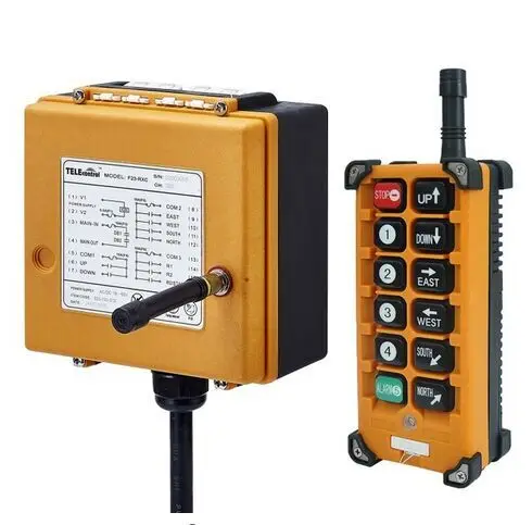 

Unique high quantily manufacturing industrial radio remote control switch for crane, radio wireless remote control F23-A++
