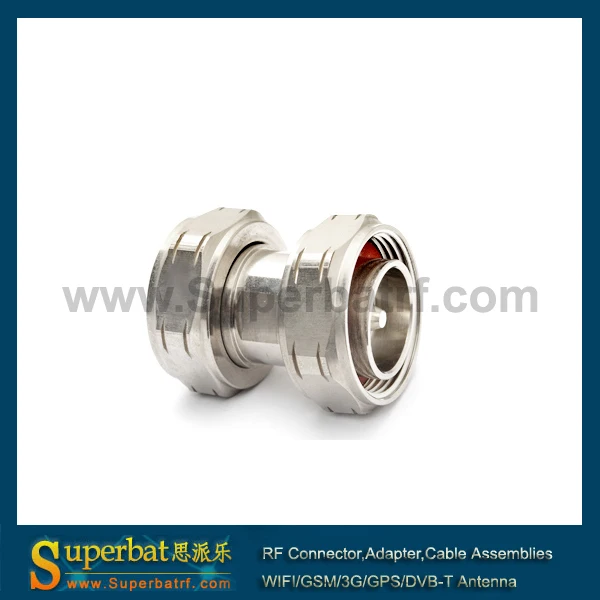 Plugue do Adaptador do Ruído de Superbat Hexágono do rf 16 ao Conector Coaxial Masculino 7 - 1 Telefonia e Comunicação
