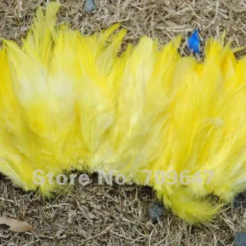 600pcs/Lot 2-4inch 6-9cm Multi-Colors Natural Rooster feathers 12colours available  free shipping