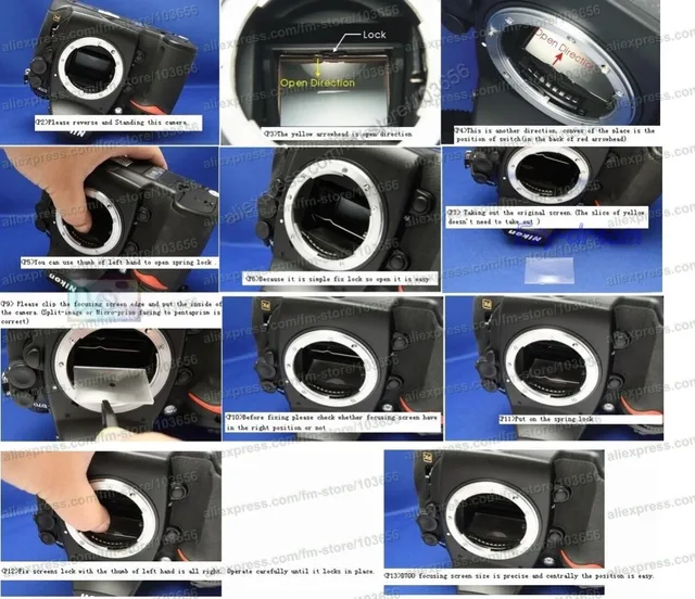 Viewfinder D700 Autofocus Right Angle View Finder Viewfinder For