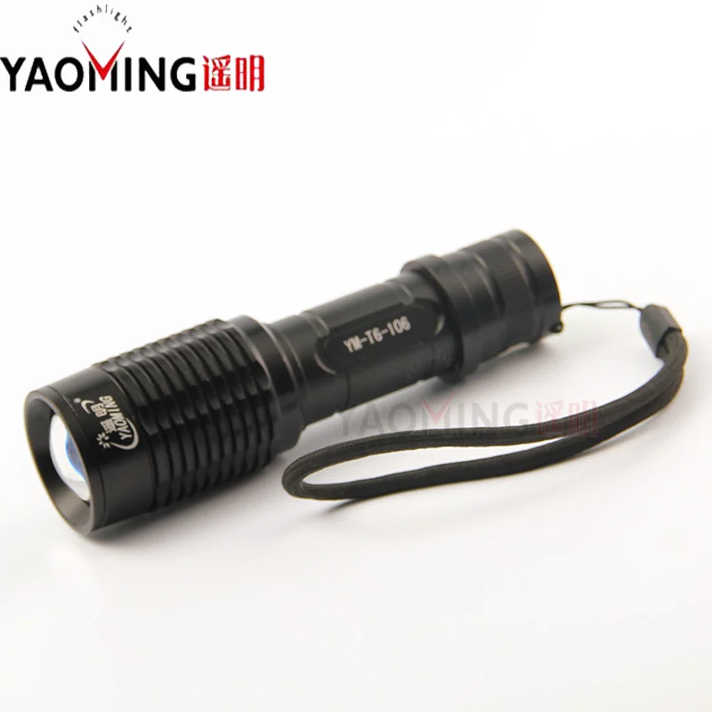 Профессиональный CREE XM-L T6 2000LM cree led Фокус регулируемый перезаряжаемый тактический фонарь Наружное освещение 18650 или 3* AAA