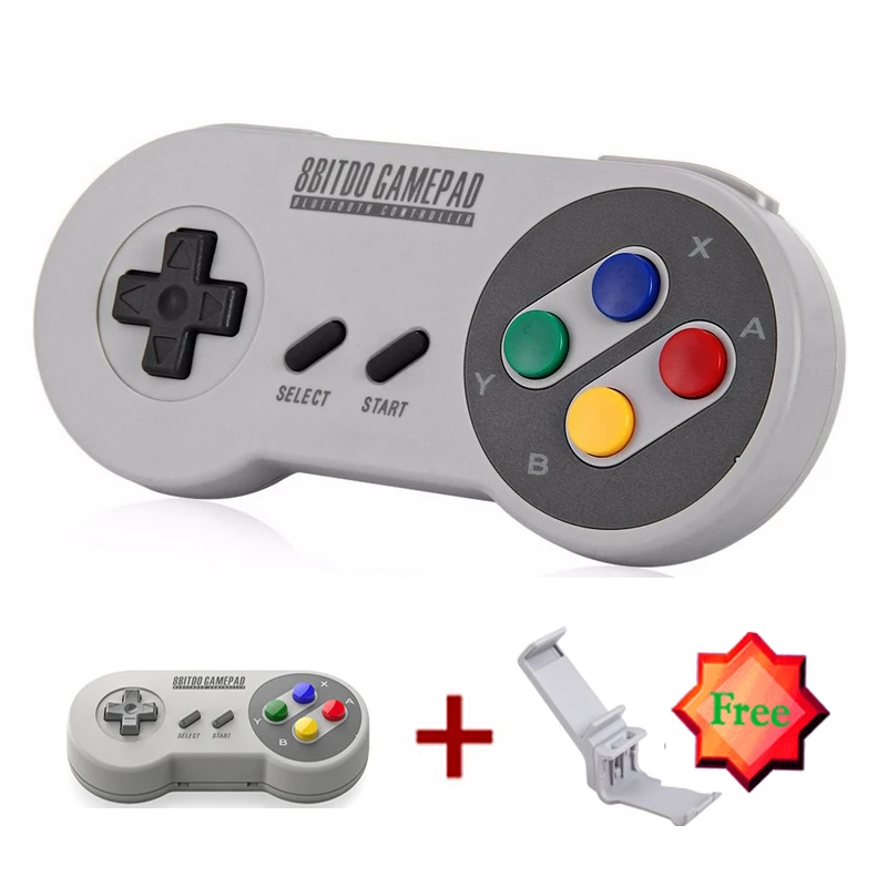 8Bitdo SFC30 Wireless Bluetooth Gamepad Game Controller for iOS Android PC with Xtander for SFC30/SNES30