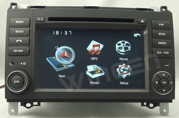 Dvd-плеер автомобиля для Benz W169 B W245 Vito Viano Sprinter с оригинальным поддержки меню Смарт-Парковка трек Дисплей Бесплатная доставка