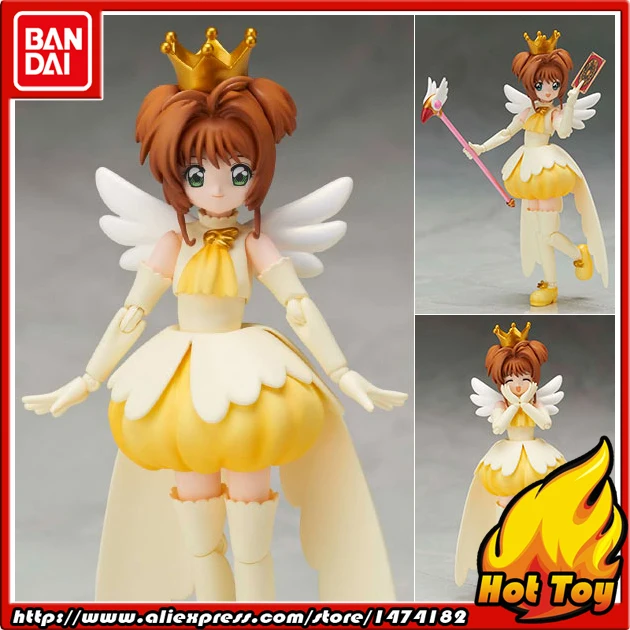 100% Оригинальная фигурка BANDAI Tamashii Nation S.H. Фигуртс (SHF)-Сакура КИНОМОТО (Tobira wo Hirake)