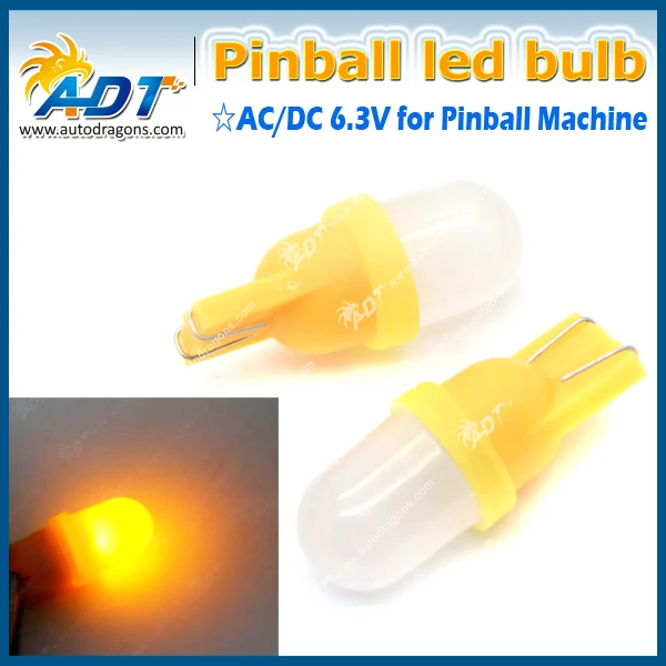 555 194 T10#44#47 Ba9s пинбол LED матовый пинбол led NON ореолы пинбол