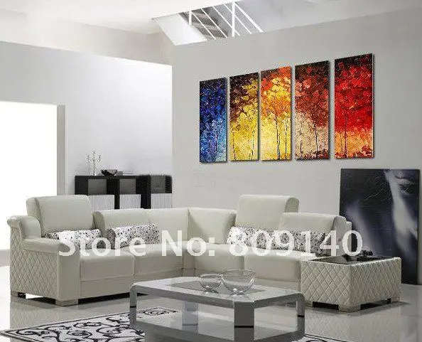 Stretched Contemporary Abstract Oil Painting Landscape Size Stretched Contemporary Abstract Oil Painting Landscape Size Handmade Modern Home Office Hotel Wall Art Decor