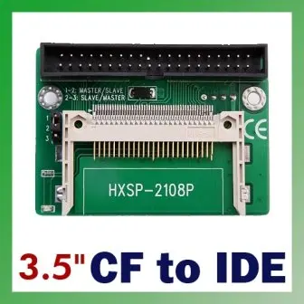 3.5 дюймов 40-контактный CF для IDE Compact Flash Card адаптер Загрузочный 3." HDD жесткий диск конвертер адаптер мужчин разъем