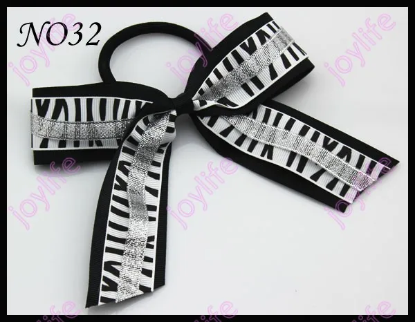 Новые 30 шт. новейшая мода 5*6 ''Cheer ведущий волосы лук Разноцветные девушка держатели волосы бант