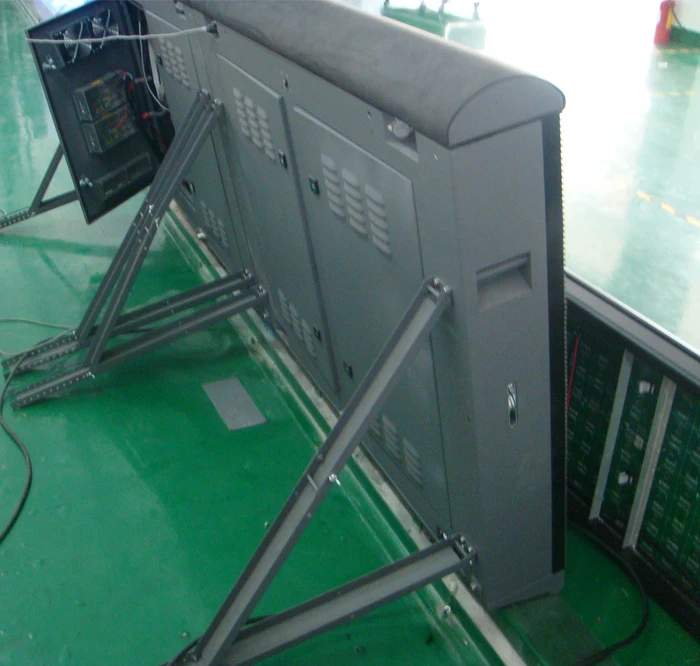 TEEHO P8 Открытый водонепроницаемый железный светодиодный дисплей 1024x1024 мм для спортивных игр адверстисинг доска арендный светодиодный дисплей