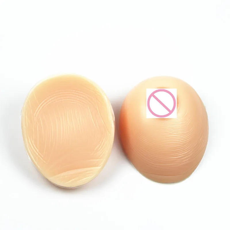 

1400g/Pair F/G Cup 100% Silicone Fake Breast With Straps Crossdresser Breasts Silicone Mastectomy Breast Forms False Breasts