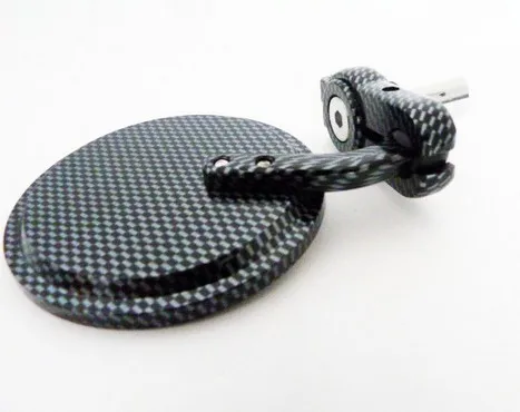 Aftermarket moto rcycle аксессуары retroviseur moto 1 дюймов Бар Конец Зеркала углеродное волокно