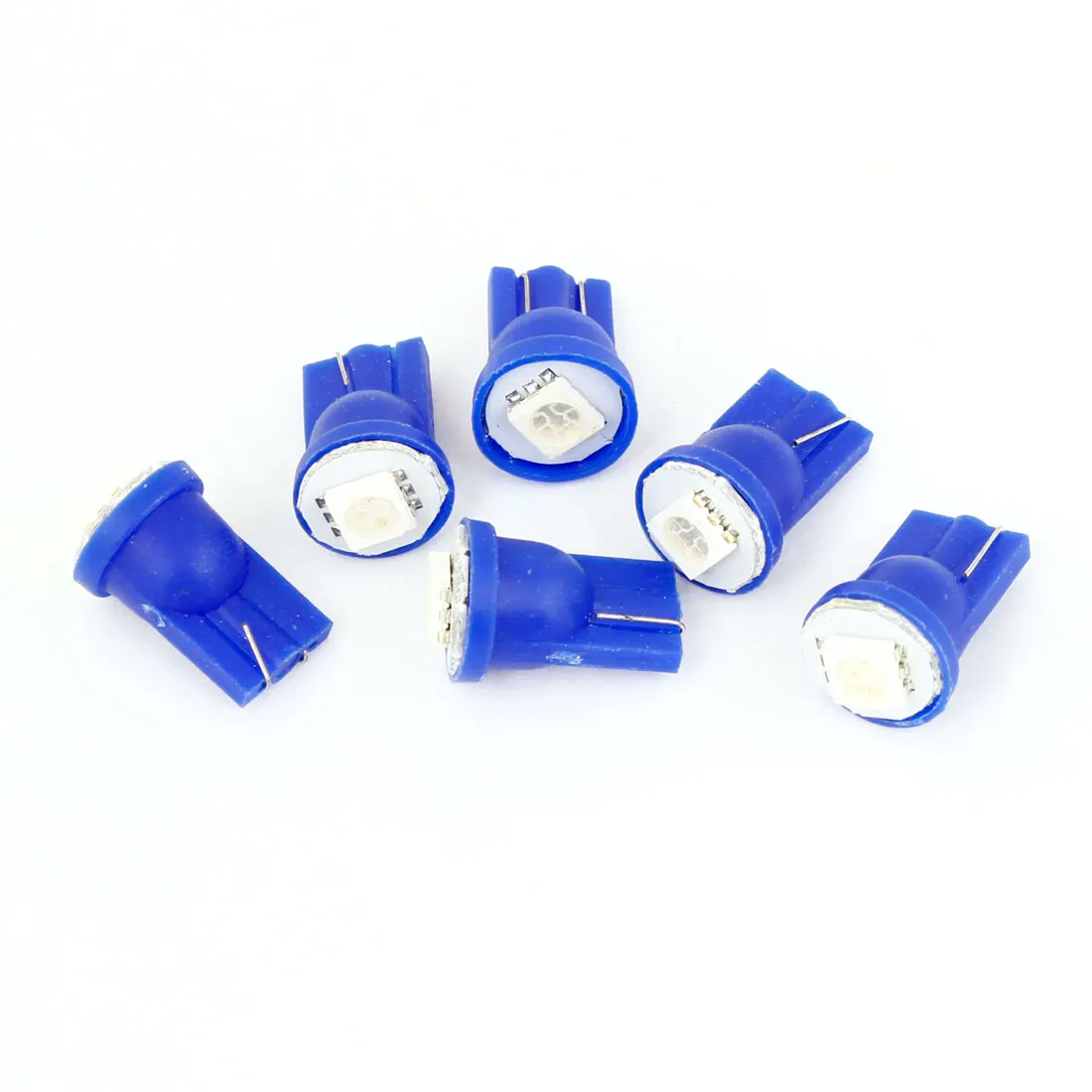 

UXCELL 6 Pcs T10 194 168 W5w Wedge Blue 5050 1-Smd Led 12V Dashboard Light Bulbs For Car Internal