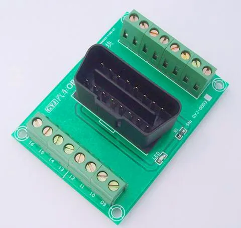 Бесплатная доставка! БД Интерфейс переходная пластина/OBD2 ткани/Тесты Плата расширения/электронных компонентов