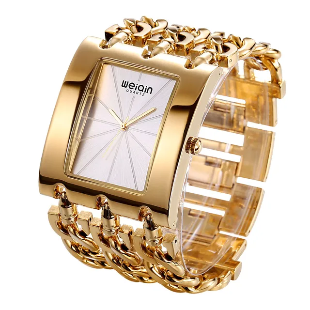 Top Brand Weiqin Luxury Gold Women Bracelet Watches Crystal Female Top Brand Weiqin Luxury Gold Women Bracelet Watches Crystal Female Watch Las Bracelets Fashion Montre Femme