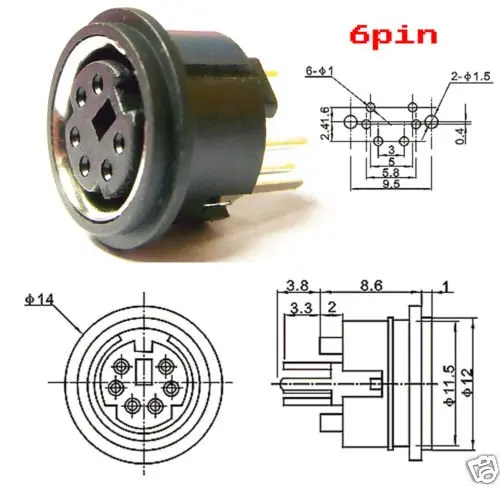 Din connector 6pin-2_1