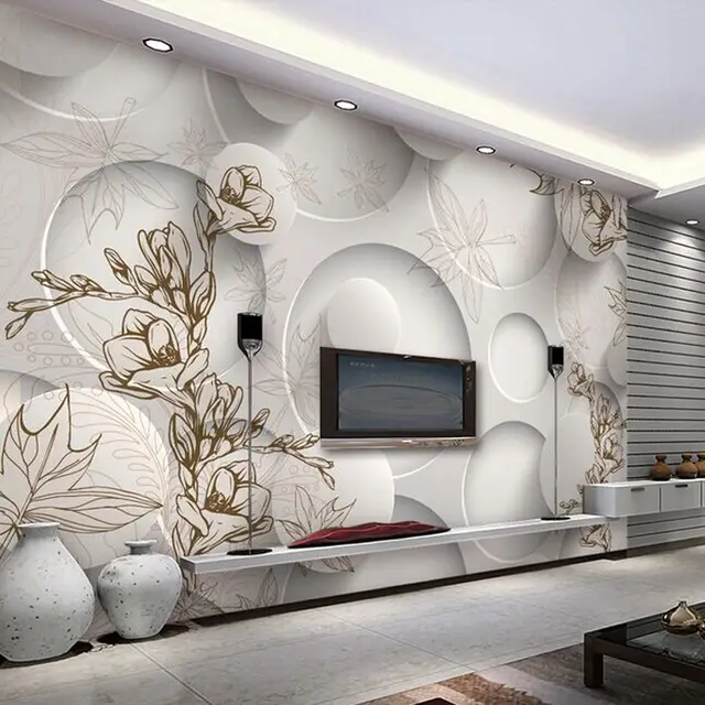 Us 8 17 53 Off Modern Luxury 3d Fancy Textile New Design Murals Photo Wallpaper Papel De Parede 3d Paisagem Living Room 3d Wallpaper Brick Roll In
