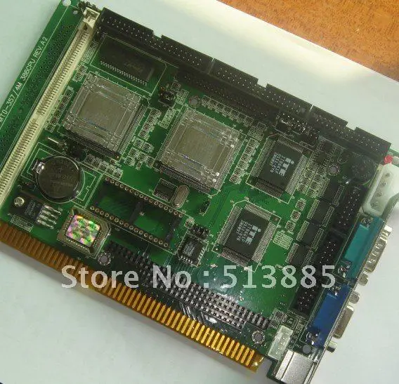 AAEON SBC-357/4 м/поддерживает 5 V EDO или FP DRAM, предоставляет один 72-pin SIMM