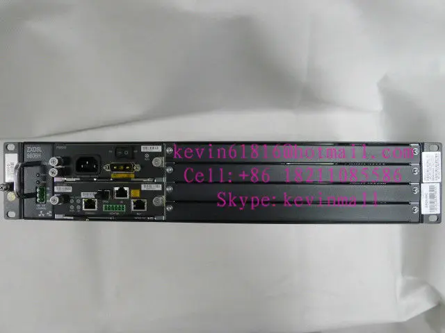 zte ZXDSL 9806 H access, DSLAM, Multi-Media-service DSLAM 9806 H шасси с двойным входом питания. FiberCore